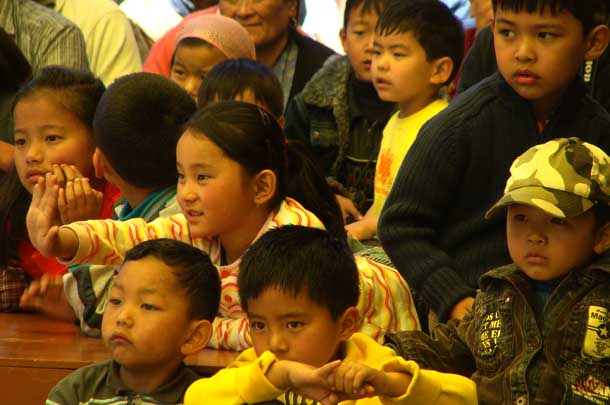 Tibetan students in Dharamshala-India. Photo: File/TPI