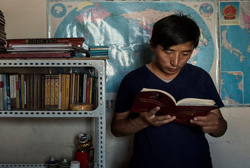 Tibetan language rights advocate Tashi Wangchuk. Photo: File