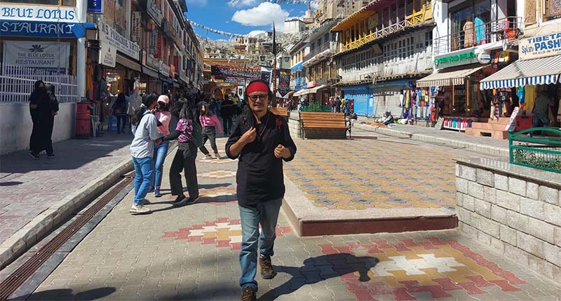 Tibetan activist and freedom fighter Tenzin Tsundue. Photo: Tsundue