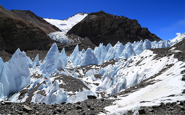 Tibet’s Melting Glaciers.  Photo: File