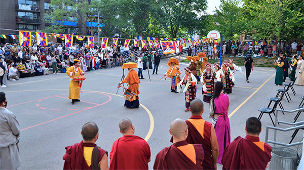 Tibetans celebrating Tibetan Heritage Month in Ontario, Canada. Photo: File