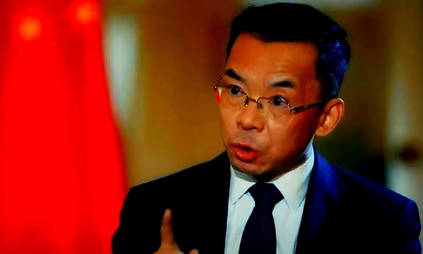 China's ambassador to Paris, Lu Shaye, shows a totalitarian and aggressive anger towards the independent media. Photo: France 2