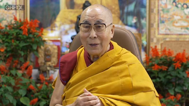 His Holiness the Dalai Lama, the spiritual leader of Tibet.