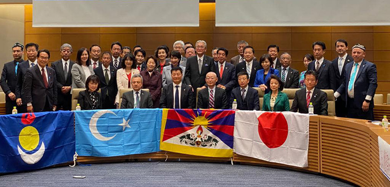 Japanese parliamentarians and speakers of the conference on December 5, 2022. Photo: file