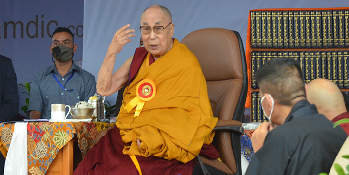 His Holiness the 14th Dalai Lama of Tibet. Photo: TPI/Yangchen Dolma