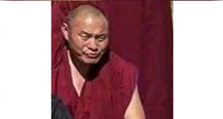 Tibetan monk named Lobsang Choephel of Kirti Monastery sentenced to two years and six months in prison. Photo: CTA