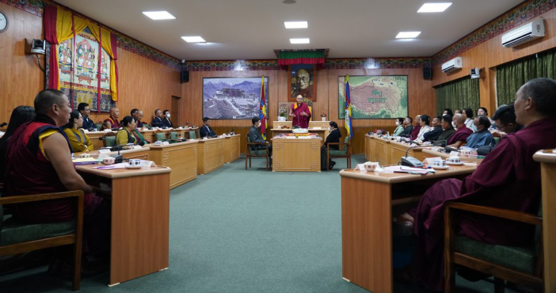 The 17th Tibetan Parliament-in-Exile convened its 4th session on September 7, 2022. Photo: TPiE