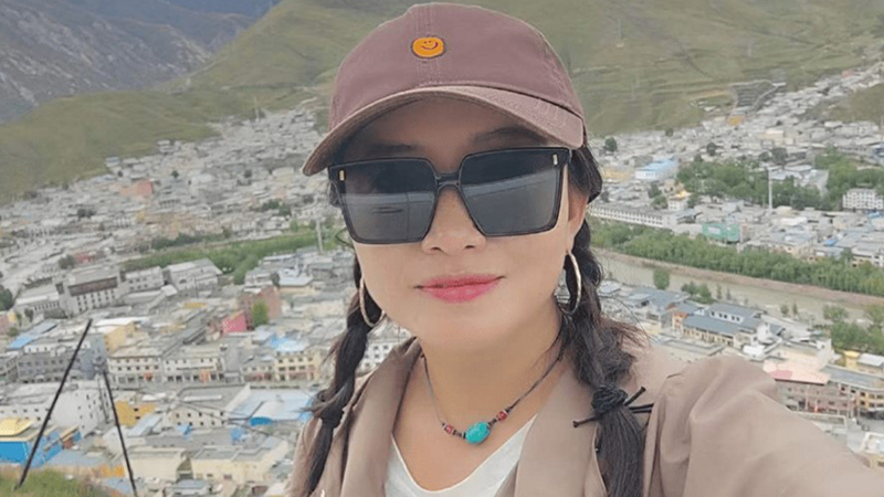 The Chinese authorities arrested Tsering Tso in Yushu on June 29, 2024.