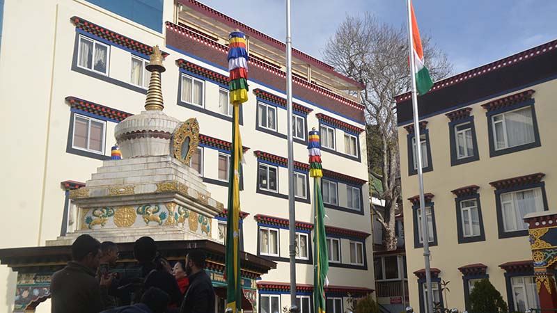 Central Tibetan Administration (CTA) celebrated the 75th Republic Day of India, on January 26, 2024 in Gangkyi, Dharamshala, HP, India. (Photo: TPI)