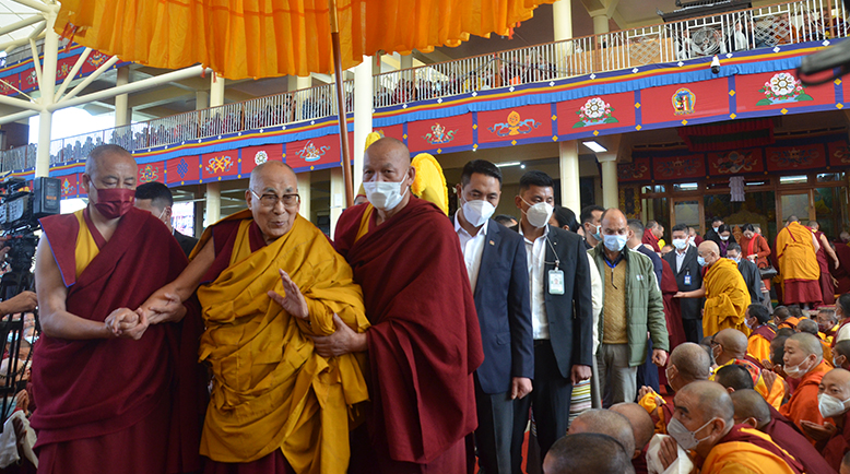 His Holiness the 14th Dalai lama of Tibet. Photo: TPI