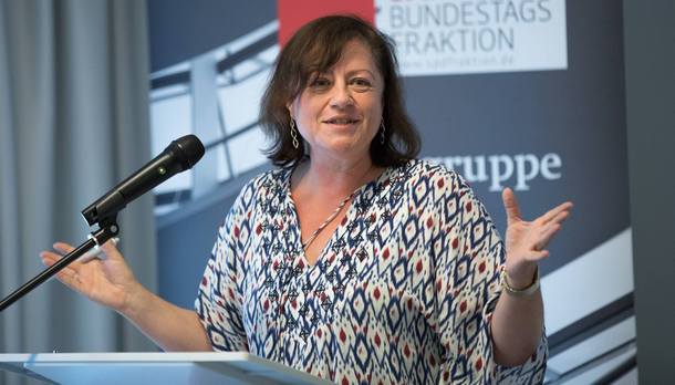 German Human Rights Commissioner Barbel Kofler in Berlin, the capital of Germany. Photo: Kofler's Facebook