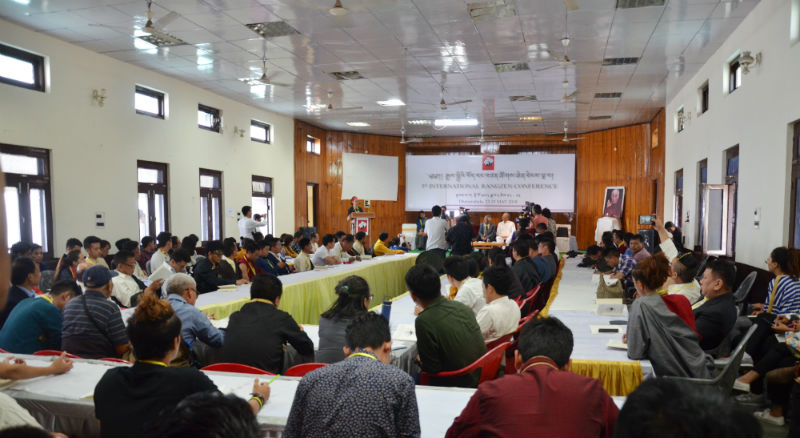 The opening day of the Fifth International Rangzen Conference held in Dharamshala, India for three days, began May 23, 2018. Photo: TPI/Tenzin Chodak
