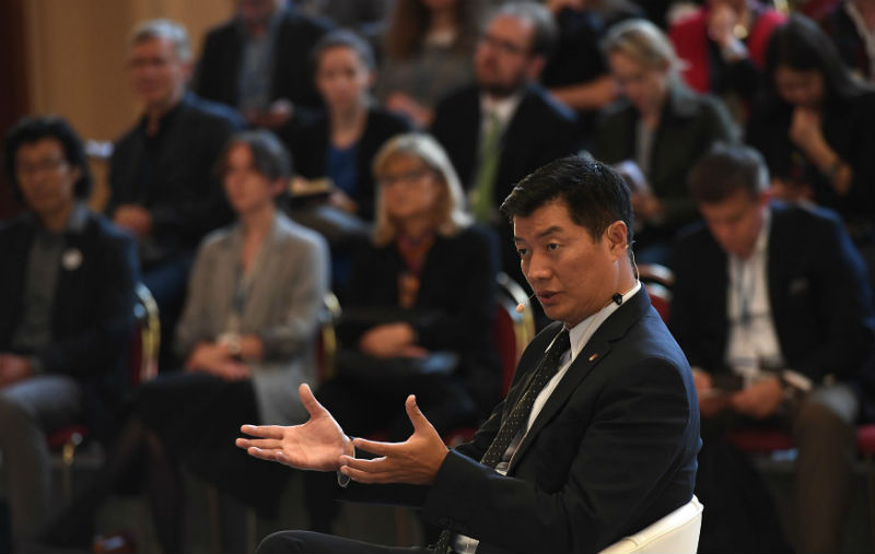 Dr Lobsang Sangay, head of the Tibetan government-in-exile. Photo: ČTK/Michal Krumphanzl