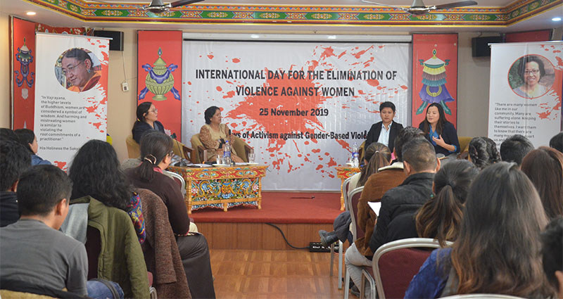 Tibetan Centre for Human Rights and Democracy held a press conference in Dharamshala, India, on November 26, 019. Photo: TPI/Yangchen Dolma