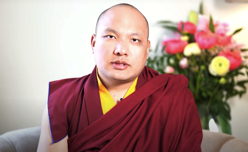 The 17th Gyalwang Karmapa, Ogyen Trinley Dorje speaking about the approach to cope with the ongoing COVID-19 crisis. Photo: Kagyu Office website