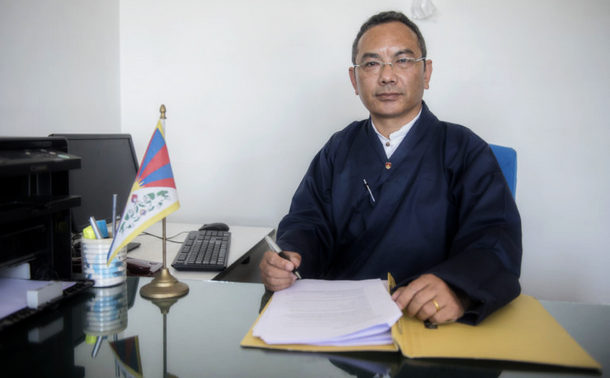 Information Secretary of DIIR, Tsewang Gyalpo Arya, in Dharamshala, India, May 3, 2019. Photo/Tenzin Jigme/CTA