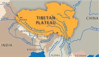 Tibetan Major Rivers. Photo: file
